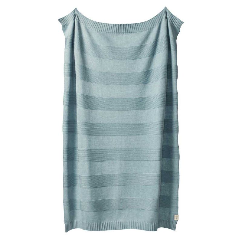 Nature Baby Merino Knit Pearl Blanket image number 1